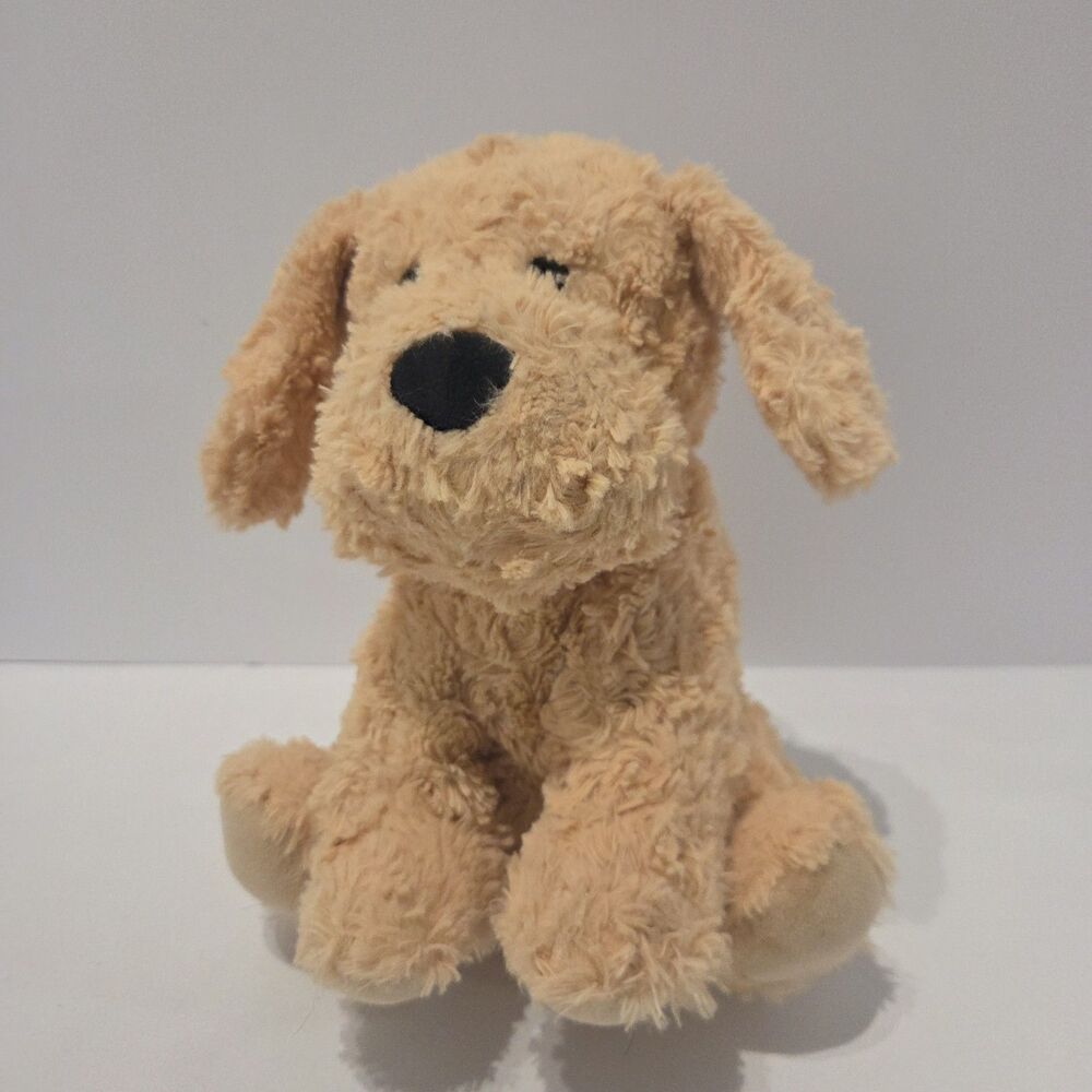 Warmies Plush Animals Golden Retriever Dog Stuffed Animal Heatable Lavender